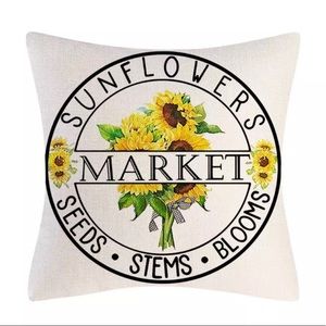 Darling Sunflower 🌻 Pillow Cover.
